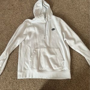 White Nike sweatshirt